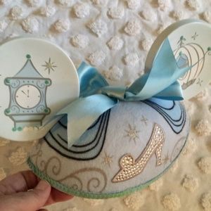 Disney Cinderella Hat Mickey Ears - Like New